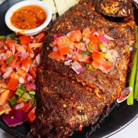 CHAR GRILLED FISH or BAKED FISH